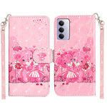 For Xiaomi Redmi 15 5G (EU) (171mm) / Xiaomi Redmi 15 4G (EU) (171mm) Wallet Case 3D Pattern Printed Leather Phone Cover with Strap