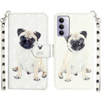 For Xiaomi Redmi 15 5G (EU) (171mm) / Xiaomi Redmi 15 4G (EU) (171mm) Wallet Case 3D Pattern Printed Leather Phone Cover with Strap