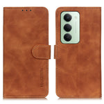 KHAZNEH For Xiaomi Redmi 15 4G (EU) (171mm) Case PU Leather Retro Texture Phone Cover
