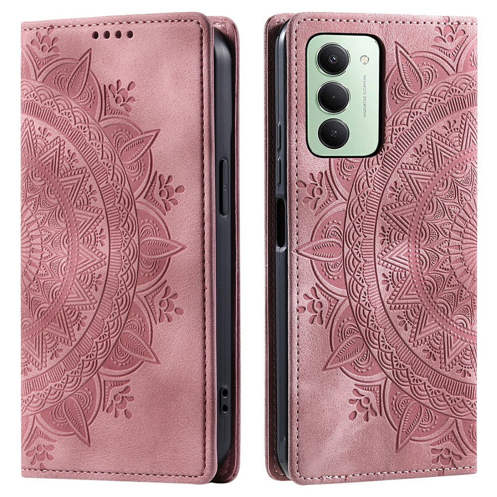 For Xiaomi Redmi 15 5G (EU) (171mm)  /  4G (EU) (171mm) Case Magnetic Closing Leather Phone Cover Pattern Imprinted