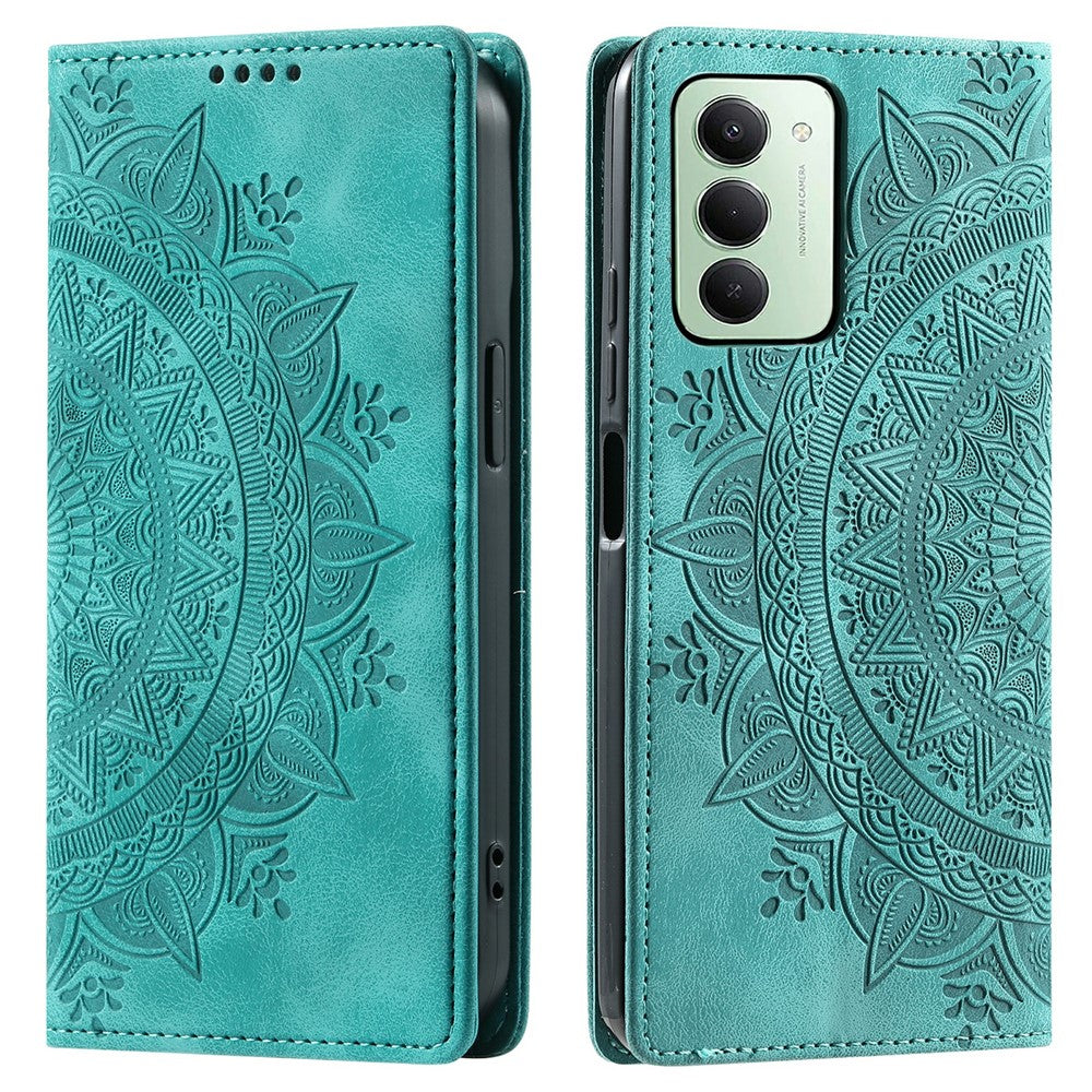 For Xiaomi Redmi 15 5G (EU) (171mm)  /  4G (EU) (171mm) Case Magnetic Closing Leather Phone Cover Pattern Imprinted