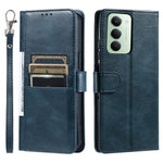 For Xiaomi Redmi 15 5G (EU) (171mm)  /  4G (EU) (171mm) Case 6 Card Slots PU Leather Anti-Fall Phone Cover with Wrist Strap