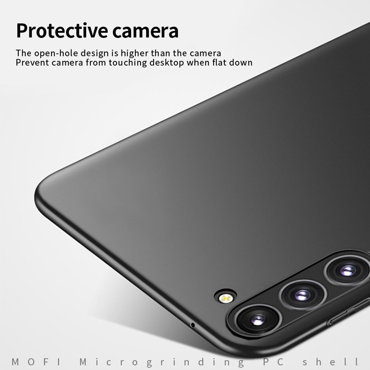 MOFI För Samsung Galaxy A17 5G / A17 4G mobilskal Shield Matte Series Ultra Slim PC Skyddande Skal