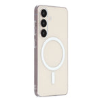 For Samsung Galaxy S24+ Crystal Clear Case Magnetic Case Hard PC Phone Cover