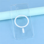 For Samsung Galaxy S24+ Crystal Clear Case Magnetic Case Hard PC Phone Cover