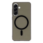 For Samsung Galaxy A56 5G Crystal Clear Magnetic Case Hard PC Phone Cover