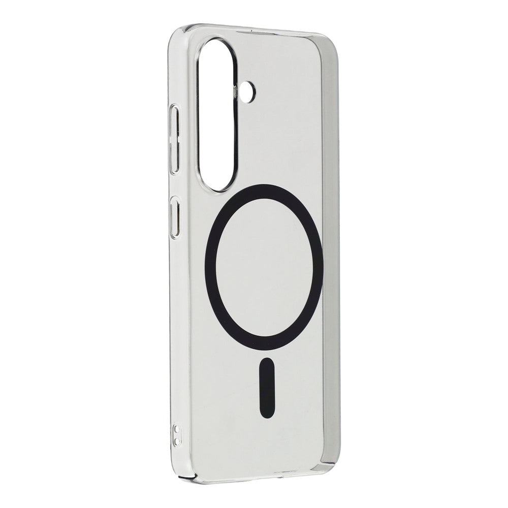 For Samsung Galaxy A56 5G Crystal Clear Magnetic Case Hard PC Phone Cover