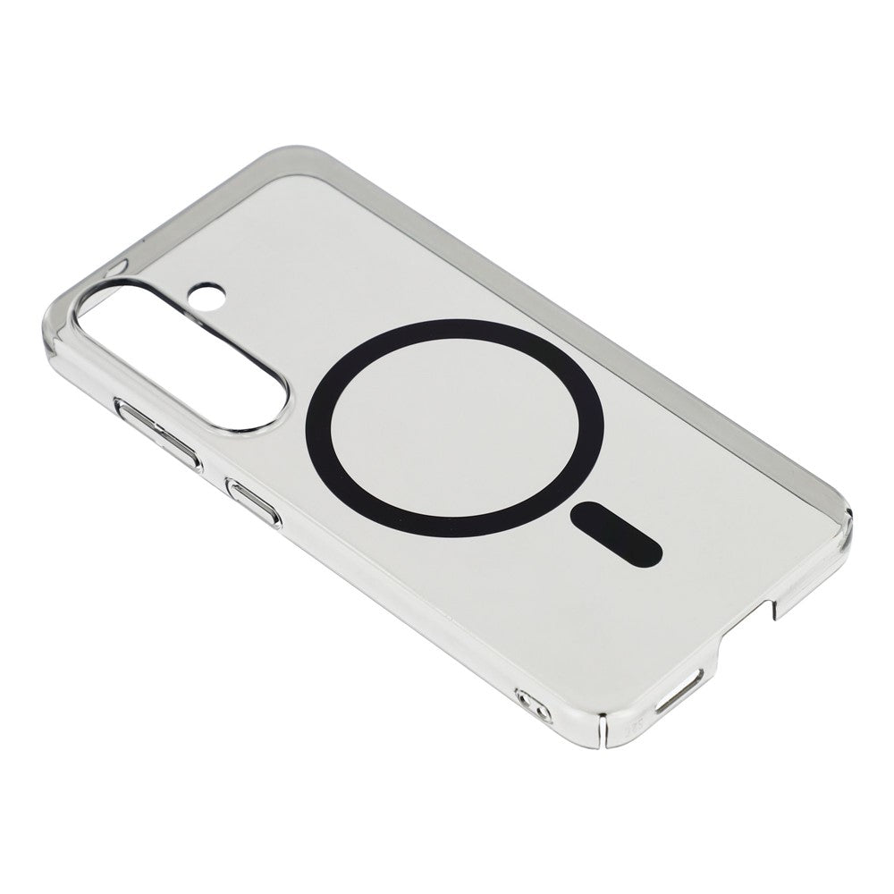 For Samsung Galaxy A56 5G Crystal Clear Magnetic Case Hard PC Phone Cover