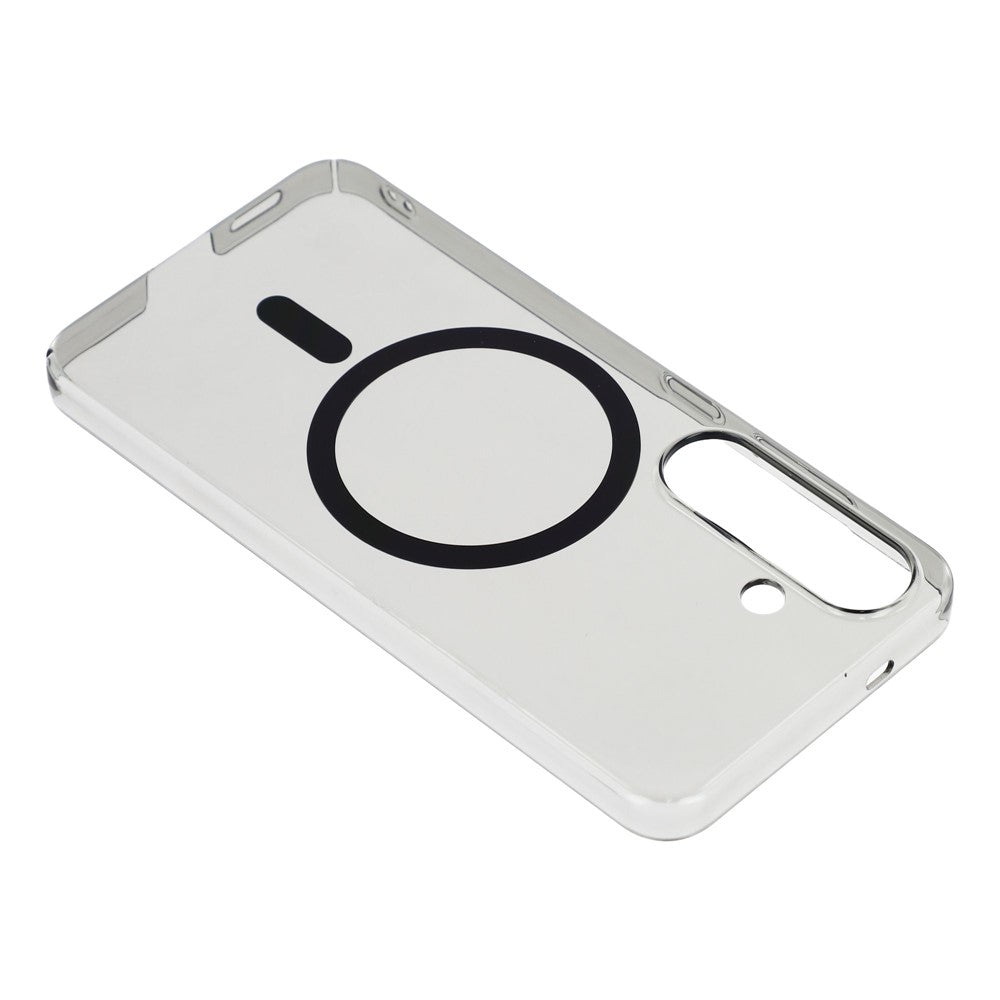 For Samsung Galaxy A56 5G Crystal Clear Magnetic Case Hard PC Phone Cover
