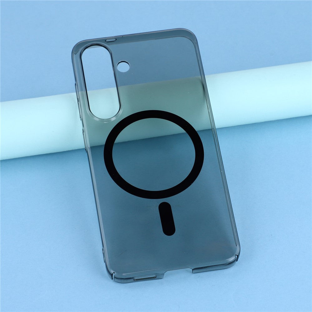 For Samsung Galaxy A56 5G Crystal Clear Magnetic Case Hard PC Phone Cover