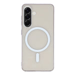 For Samsung Galaxy A56 5G Crystal Clear Magnetic Case Hard PC Phone Cover