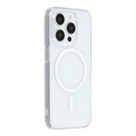 For iPhone 14 Pro Crystal Clear Case Compatible with MagSafe Hard PC Phone Cover