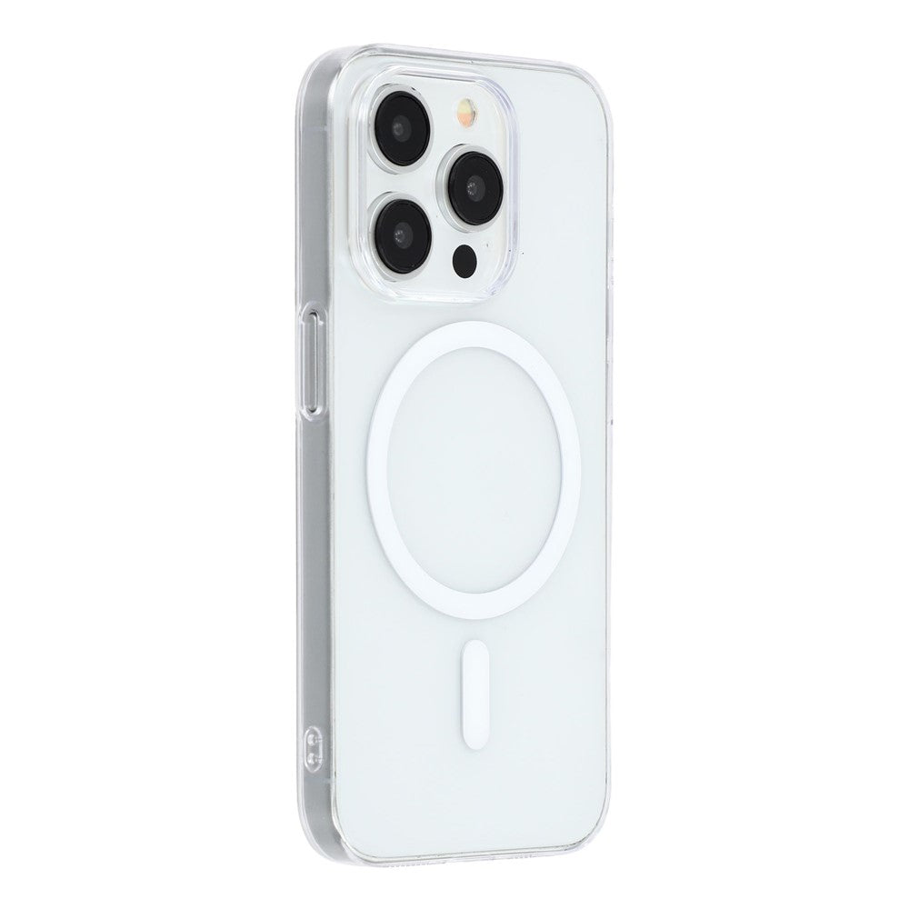 For iPhone 14 Pro Crystal Clear Case Compatible with MagSafe Hard PC Phone Cover