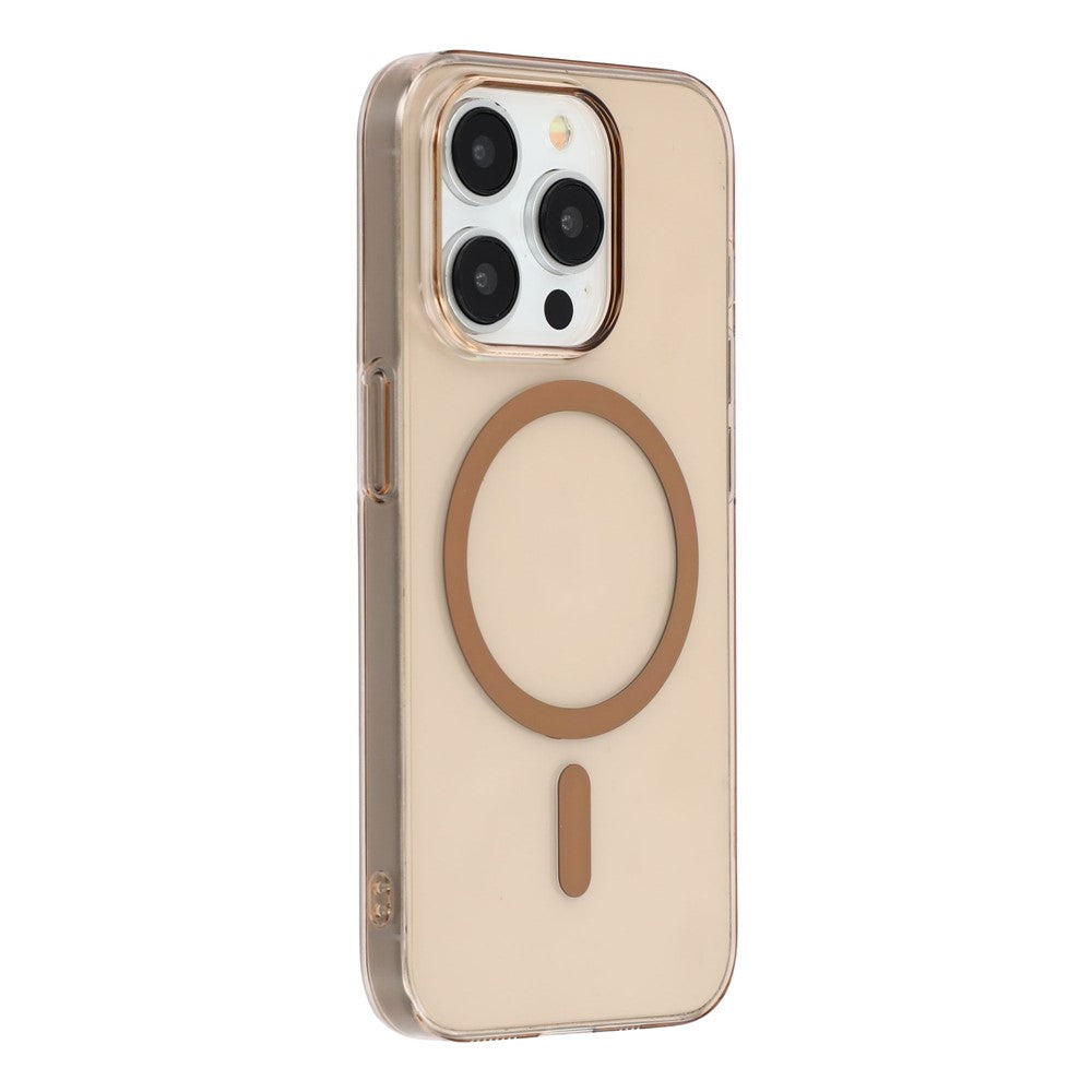 Til iPhone 14 Pro krystalklart cover kompatibelt med MagSafe hårdt PC-telefoncover
