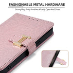 For Oppo F29 5G Case Metal I-Buckle PU Leather Wallet Phone Cover