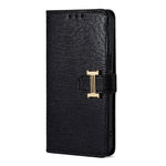 For Huawei Maimang 40 5G Case Metal I-Buckle PU Leather Wallet Phone Cover