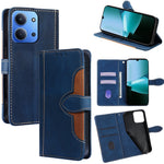 For Xiaomi Redmi 15C 4G (Global) (171mm) / Poco C85 4G (171mm) Case Leather Wallet Phone Cover with Straw Hat Magnetic Clasp