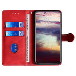 Läderfodral till Xiaomi Redmi 15C 4G (EU) (173 mm) / 15C 5G (EU) (173 mm) / Poco C85 4G (173 mm) Plånboksfodral med magnetiskt spänne i stråhatt