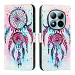 For Xiaomi Poco M8 Pro 5G / Redmi Note 15 Pro+ 5G (Global) Leather Case Pattern Printing Wallet Stand Mobile Cover with Strap
