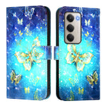 For Xiaomi Redmi 15 4G (EU) (171mm) Leather Case Pattern Printing Wallet Stand Mobile Cover with Strap