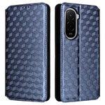 For Xiaomi Poco M7 Plus 5G / Poco M7 4G (169mm) Case Wallet Rhombus Imprinted Leather Phone Cover