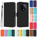 Xiaomi Redmi 15 4G (EU) (171mm) Fodral Enfärgat Plånboksfodral i Läder med mobilrem
