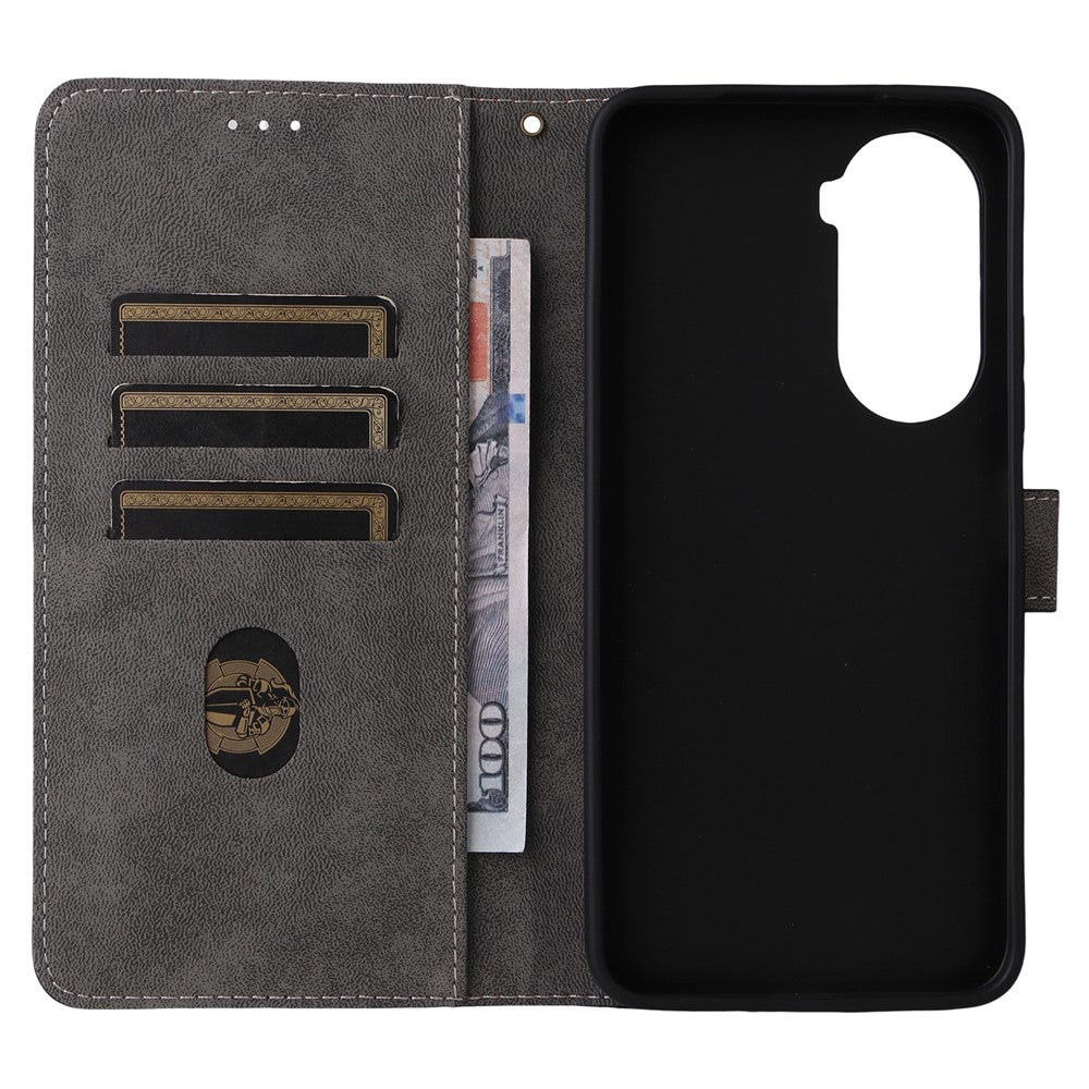 For Xiaomi Poco M7 Plus 5G / Poco M7 4G (169mm) Case Wallet RFID Blocking PU Leather Phone Cover Stand with Strap
