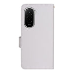 For Xiaomi Poco M7 Plus 5G / Poco M7 4G (169mm) Case Litchi Texture Wallet Leather Phone Cover with Wrist Strap