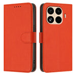 For Xiaomi 15T Pro Leather Case Solid Color Phone Cover with Wallet