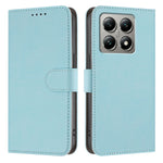 For Xiaomi 15T Leather Case Solid Color Phone Cover with Wallet