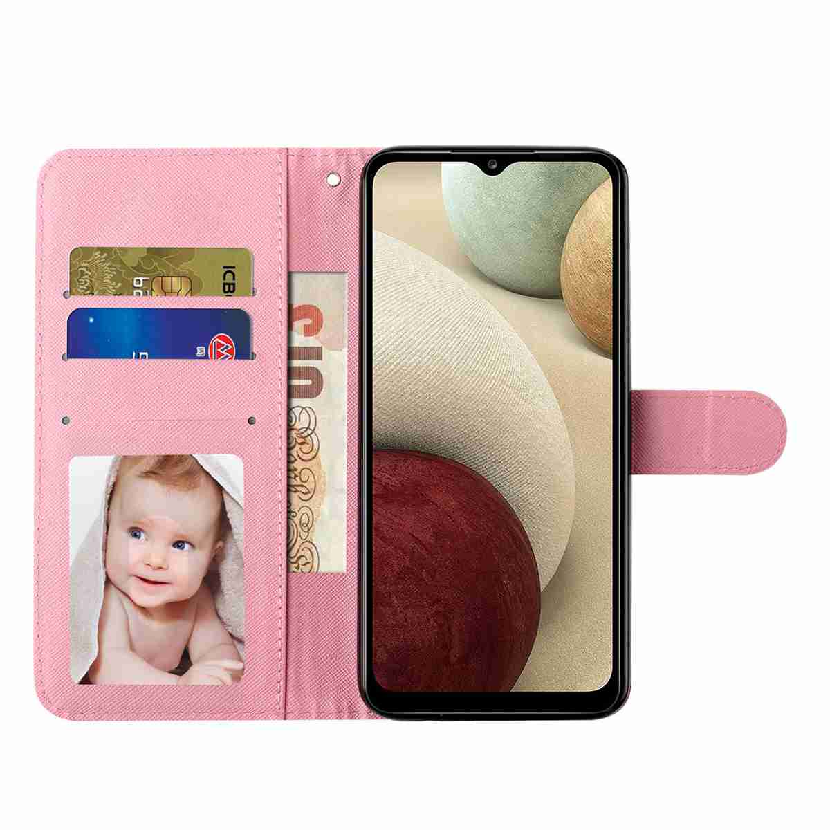 For Xiaomi 15T Wallet Case 3D Pattern Printed Leather Phone Cover with Strap