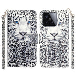 For Xiaomi 15T Wallet Case 3D Pattern Printed Leather Phone Cover with Strap