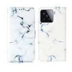 For Xiaomi 15T Pro Stand Case Marble Painted Folio Flip Leather Wallet Phone Cover