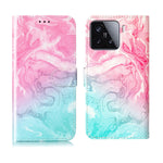 For Xiaomi 15T Pro Stand Case Marble Painted Folio Flip Leather Wallet Phone Cover