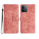 Xiaomi Redmi Redmi 15C 4G (EU) (173 mm) / 15C 5G (EU) (173 mm) / Poco C85 4G (173 mm) Fodral Fjärilsdesign Plånbok Läder mobilskal
