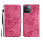 Xiaomi Redmi Redmi 15C 4G (EU) (173 mm) / 15C 5G (EU) (173 mm) / Poco C85 4G (173 mm) Fodral Fjärilsdesign Plånbok Läder mobilskal