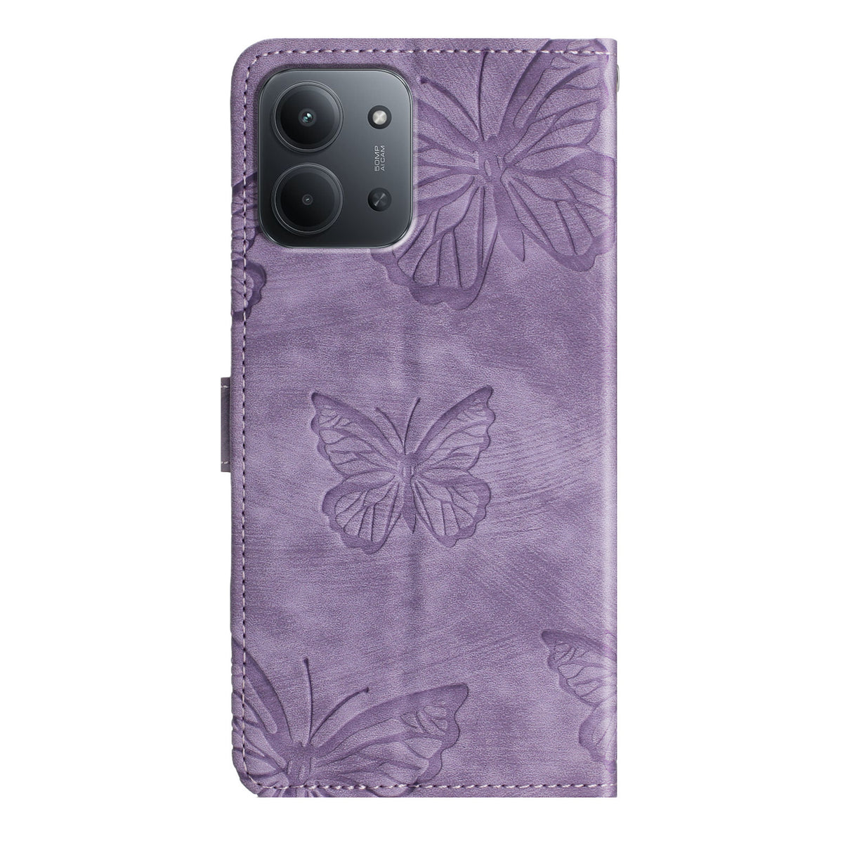 Xiaomi Redmi Redmi 15C 4G (EU) (173 mm) / 15C 5G (EU) (173 mm) / Poco C85 4G (173 mm) Fodral Fjärilsdesign Plånbok Läder mobilskal