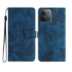 Xiaomi Redmi Redmi 15C 4G (EU) (173 mm) / 15C 5G (EU) (173 mm) / Poco C85 4G (173 mm) Fodral Fjärilsdesign Plånbok Läder mobilskal