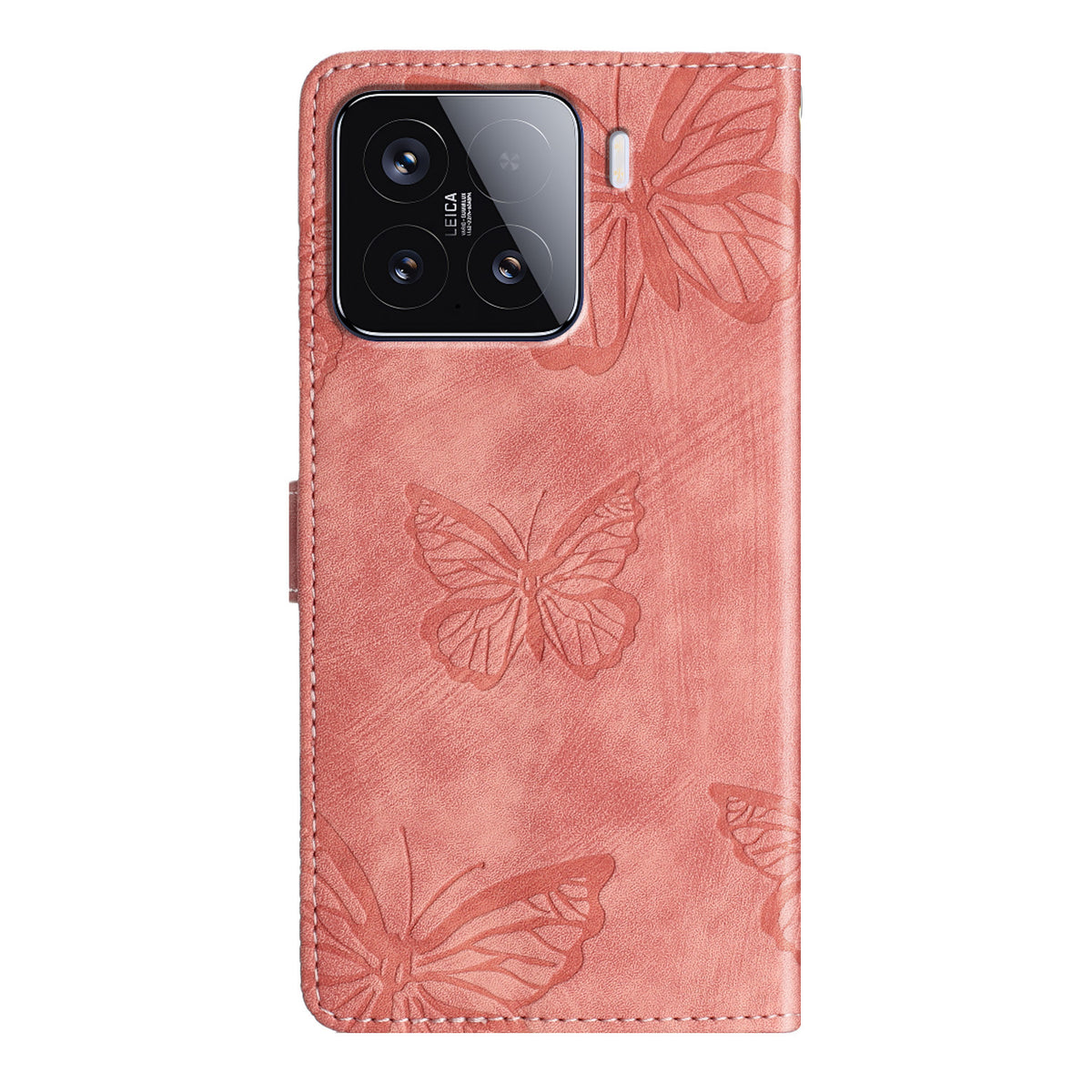 For Xiaomi 15T Pro Case Butterfly Design Flip Wallet Leather Phone Cover Skin-Touch