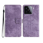 For Xiaomi 15T Pro Case Butterfly Design Flip Wallet Leather Phone Cover Skin-Touch