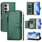 For Xiaomi Redmi 15 4G (EU) (171mm) Case Zipper Pocket Multiple Card Slots Leather Phone Cover