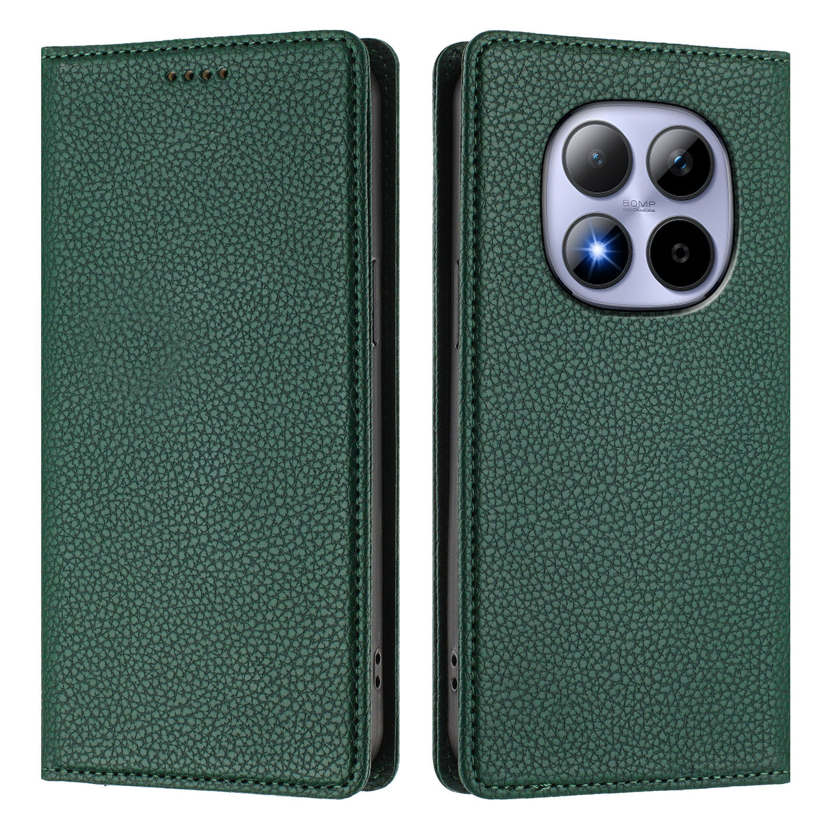 For Xiaomi Redmi Note 15 Pro 5G (Global) Wallet Case RFID Blocking Litchi Texture Leather Mobile Cover