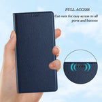 For Xiaomi Poco M7 Plus 5G / M7 4G (169mm) Wallet Case RFID Blocking Litchi Texture Leather Mobile Cover