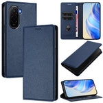 For Xiaomi Poco M7 Plus 5G / M7 4G (169mm) Wallet Case RFID Blocking Litchi Texture Leather Mobile Cover