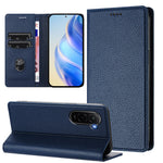 For Xiaomi Poco M7 Plus 5G / M7 4G (169mm) Wallet Case RFID Blocking Litchi Texture Leather Mobile Cover