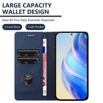 For Xiaomi Poco M7 Plus 5G / M7 4G (169mm) Wallet Case RFID Blocking Litchi Texture Leather Mobile Cover