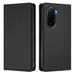 For Xiaomi Poco M7 Plus 5G / M7 4G (169mm) Wallet Case RFID Blocking Litchi Texture Leather Mobile Cover