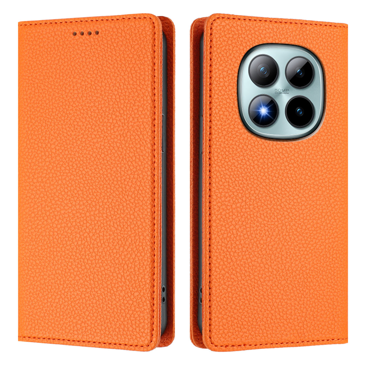 For Xiaomi Poco M8 Pro 5G / Redmi Note 15 Pro+ 5G (Global) Wallet Case RFID Blocking Litchi Texture Leather Mobile Cover