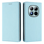 For Xiaomi Poco M8 Pro 5G / Redmi Note 15 Pro+ 5G (Global) Wallet Case RFID Blocking Litchi Texture Leather Mobile Cover