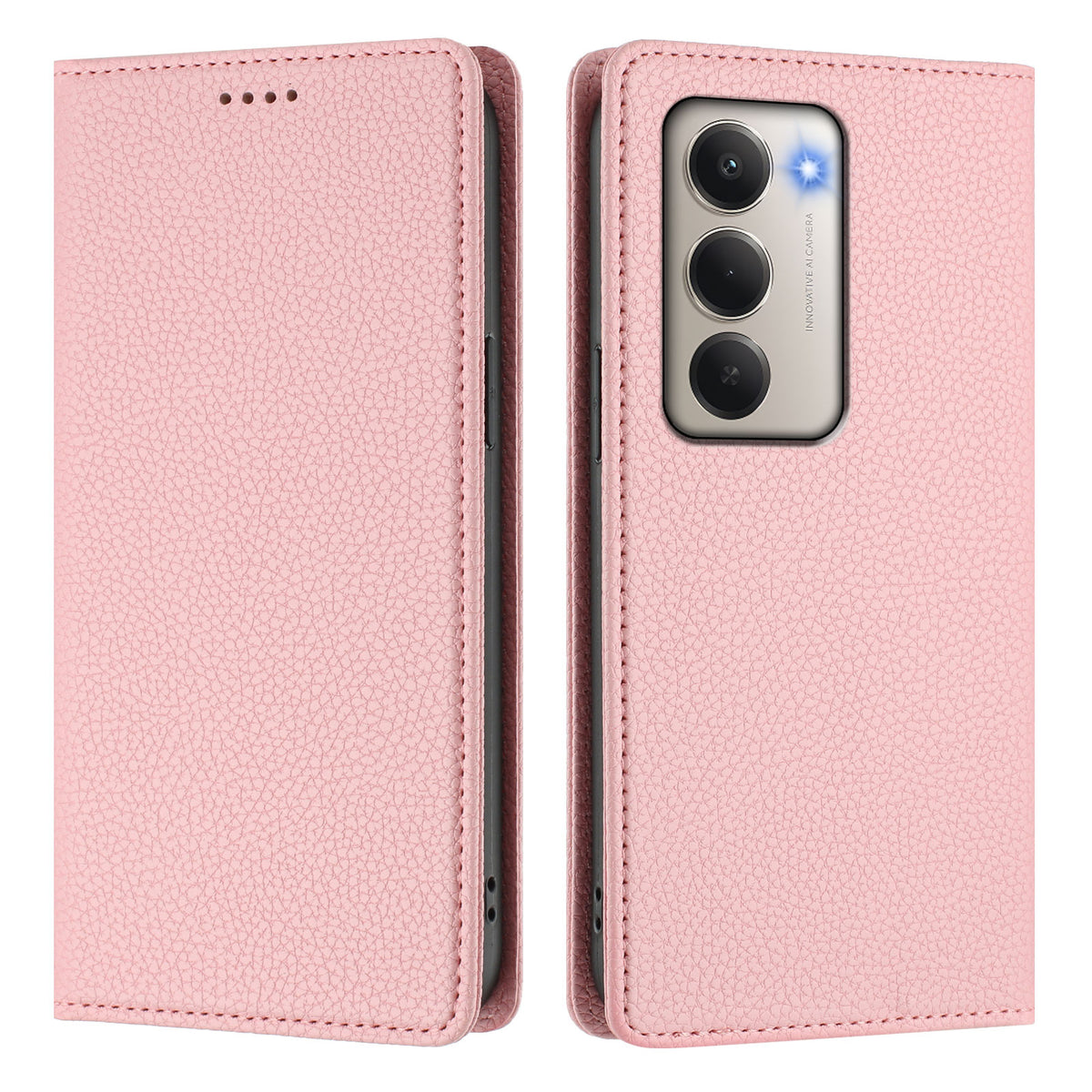 For Xiaomi Redmi 15 4G (EU) (171mm) Wallet Case RFID Blocking Litchi Texture Leather Mobile Cover